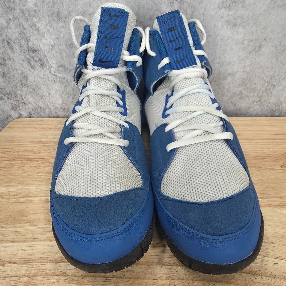 Nike Fury Wrestling Shoes Mens 10.5 Blue MMA Boxing Shoes Sneakers‎ AO2416-401 - Picture 3 of 12